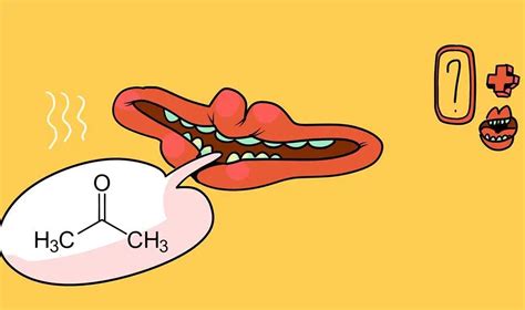 Влияние пищевых продуктов на запах ацетона в спирте