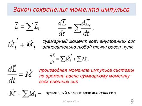 Закон сохранения момента импульса