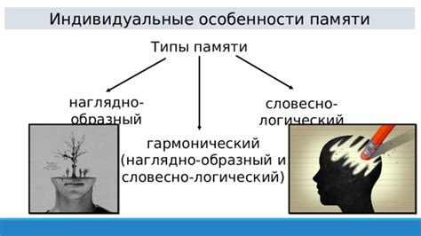 Индивидуальные особенности памяти