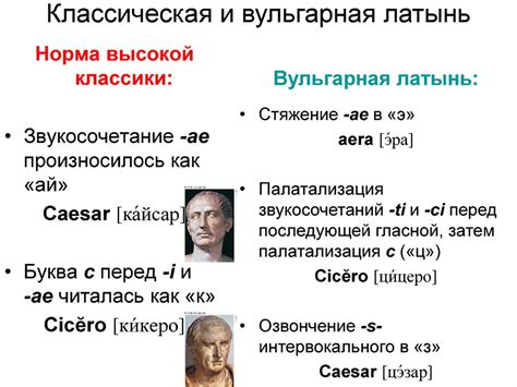 История вульгарной латыни