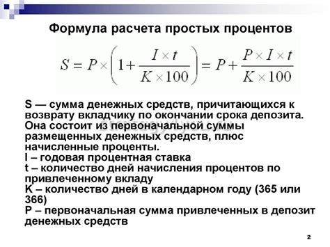 Как понять важность рассчета процентов годовых