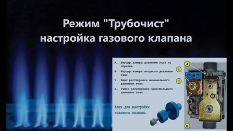 Неправильная настройка газового клапана