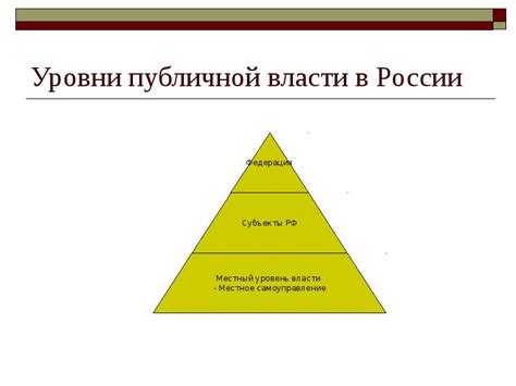 Организация публичной власти и демократия