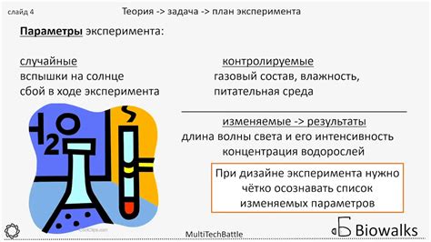 Основные принципы метода эксперимента