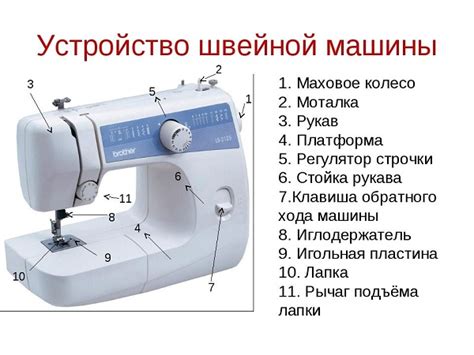 Основные характеристики швейной машинки автомат