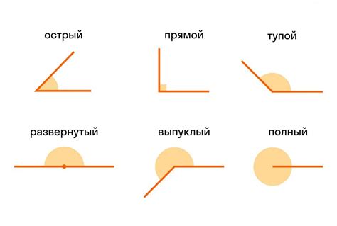 Понятие развернутых углов