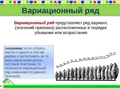 Построение вариационного ряда