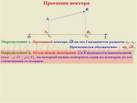 Примеры вырожденной проекции в математике