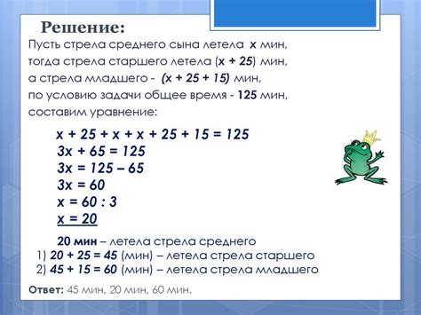 Примеры различных типов задач в 5 классе