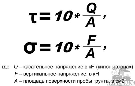 Пример 3: угол внутреннего трения при строительстве дороги