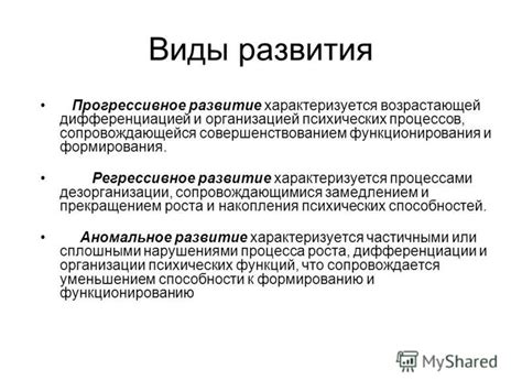 Прогрессивное развитие: путь к возрастанию и процветанию