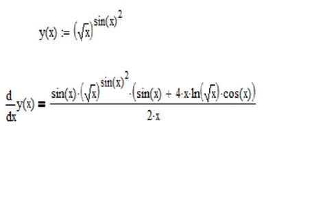 Производная sin квадрат