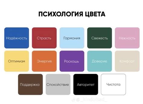 Психология цвета: как цвета могут влиять на наше настроение