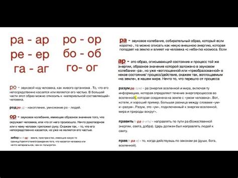 Расшифровка символов русского языка и их значений