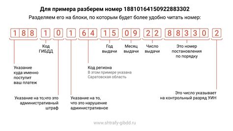 Расшифровка стандартного номера