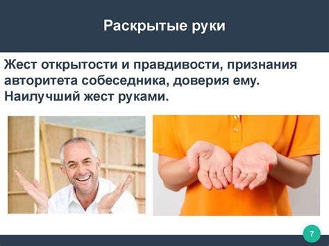 Типы жестов